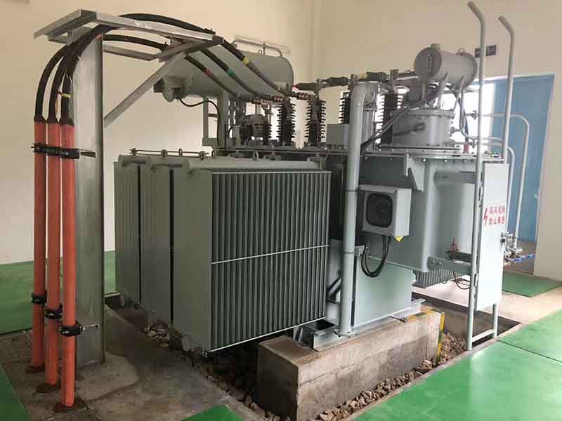 การเปรียบเทียบการกระจายหม้อแปลงระหว่างด้านบนและต่ำกว่า 800 kVA